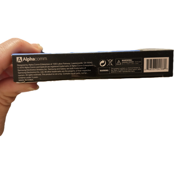 Quikcell Samsung galaxy j3 and Samsung galaxy Amp prime phone case blue - Picture 2 of 3